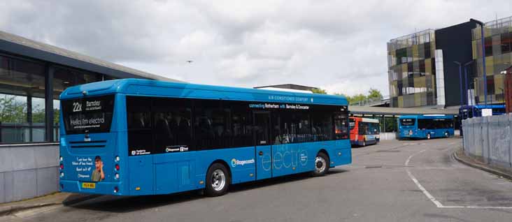 Stagecoach Yorkshire Yutong E12 73008 & 73009 electro